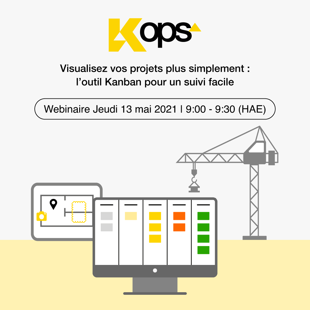 Publication instagram pour le webinaire kanban